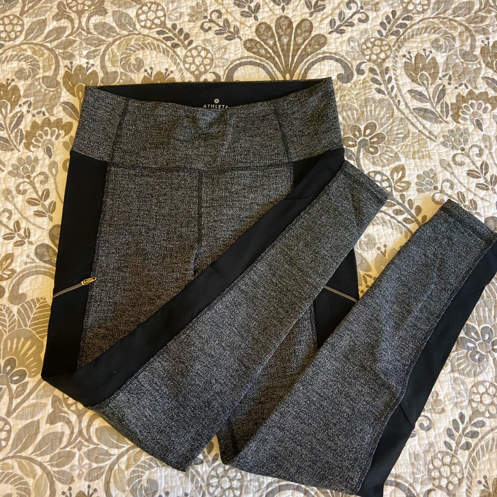 Athleta Herringbone legging - M
